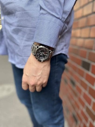 G-SHOCK MTG-B3000D-1A 시계 실버 #3