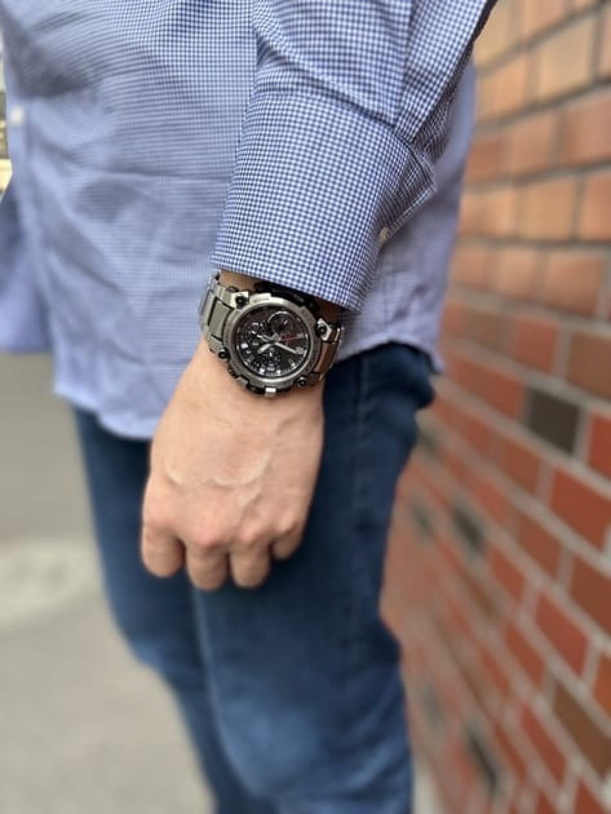 G-SHOCK MTG-B3000D-1A 시계 실버 #3