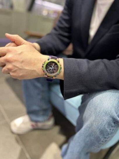 G-SHOCK MTG-B3000PRB-1A 시계 멀티 컬러 #3