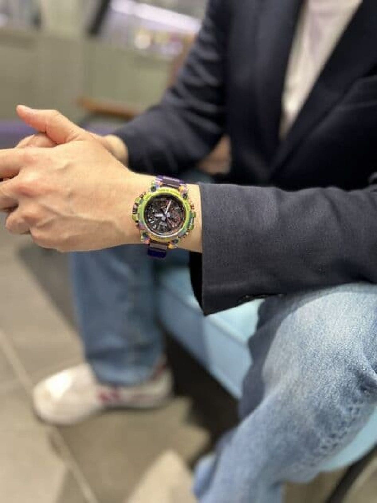 G-SHOCK MTG-B3000PRB-1A 시계 멀티 컬러 #3