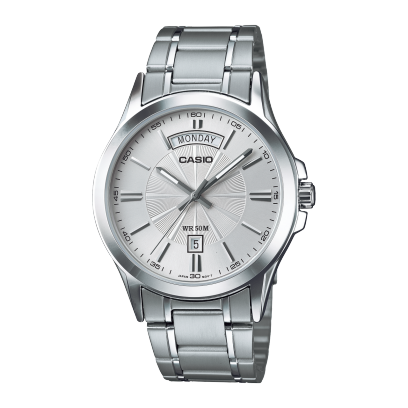 CASIO MTP-1381D-7AV 시계 실버 #1