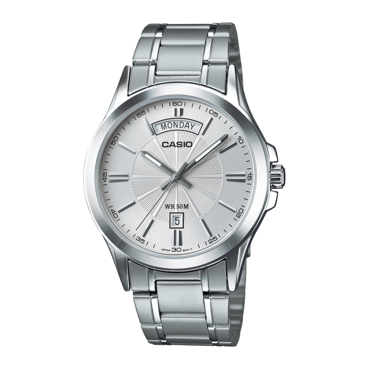 CASIO MTP-1381D-7AV 시계 실버 #1