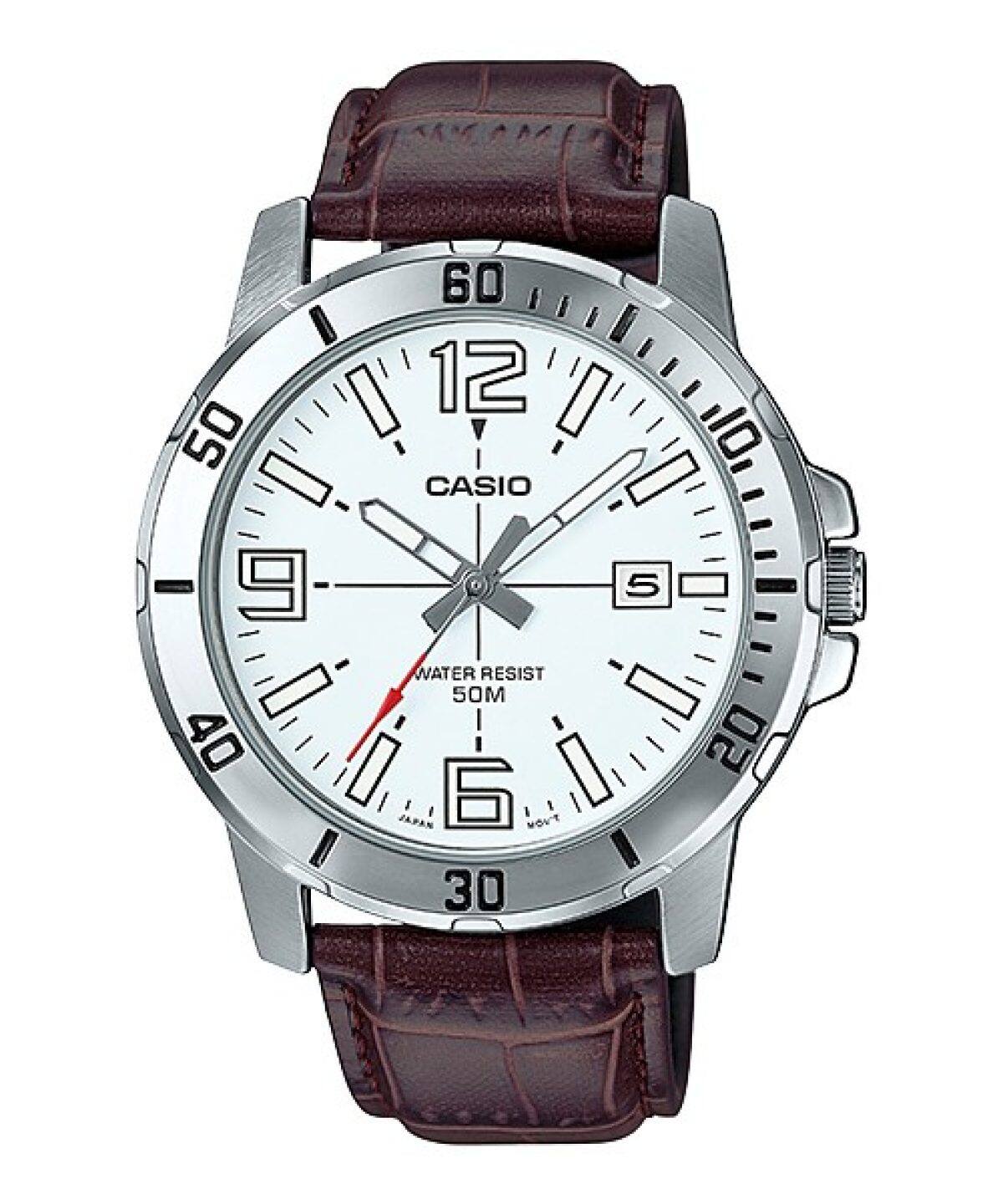 CASIO MTP-VD01L-7BV 시계 실버 #1