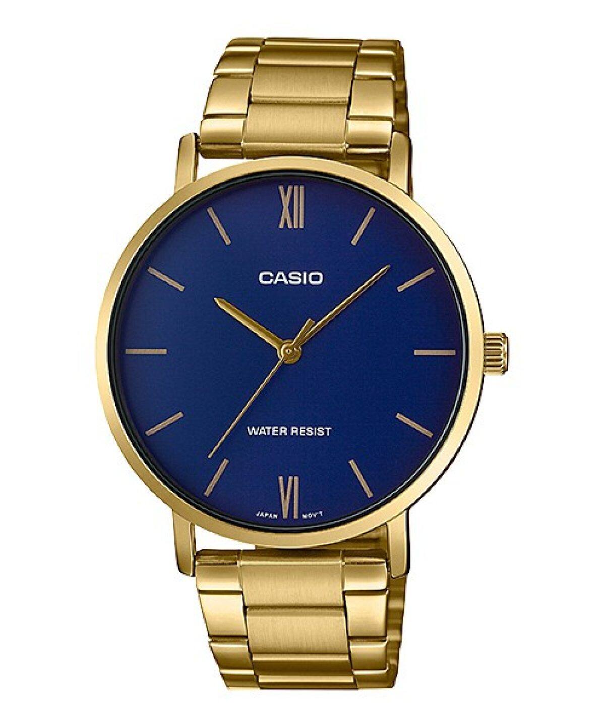 CASIO MTP-VT01G-2B 시계 골드 #1