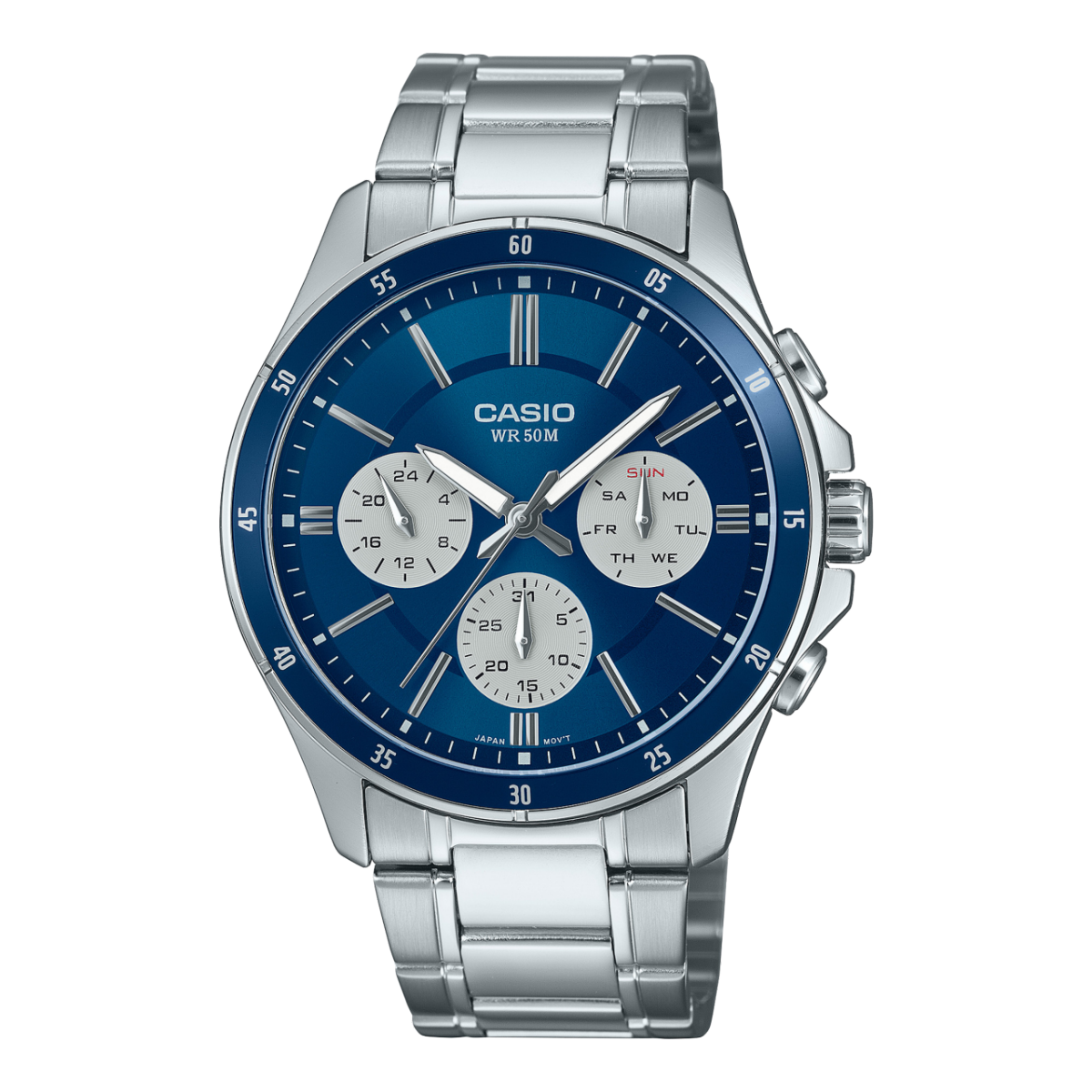CASIO MTP-1374D-2A3V 시계 블루, 라이트 블루 #1