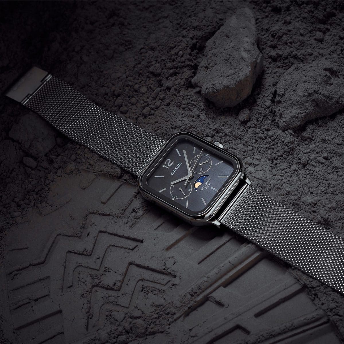 CASIO MTP-M305M-1AV 시계 실버 #2