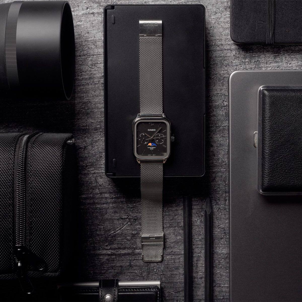 CASIO MTP-M305M-1AV 시계 실버 #3