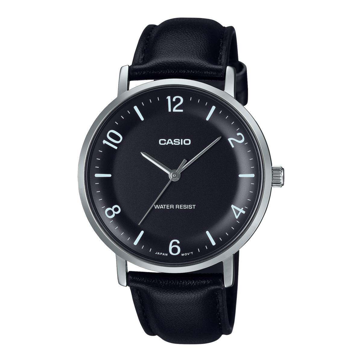 CASIO MTP-VT03L-1B 시계 실버 #1