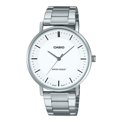 CASIO MTP-VT04D-7E 시계 실버 #1