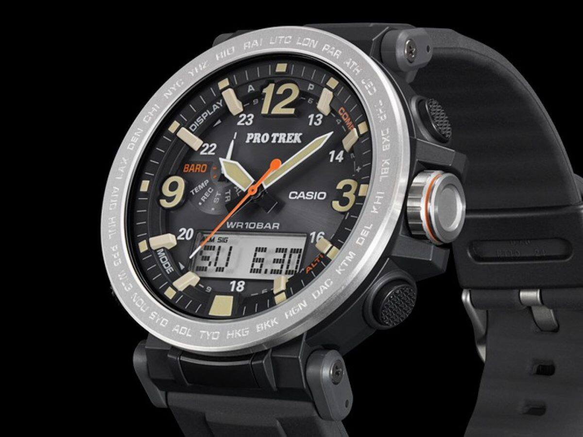 PRO TREK PRG-600-1 시계 그레이 #4