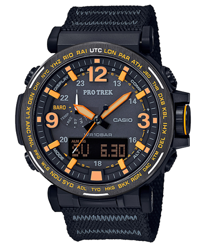 PRO TREK PRG-600YB-1 시계 블랙 #1