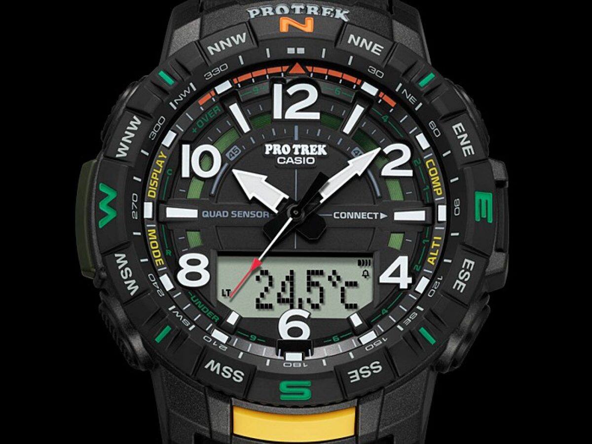 PRO TREK PRT-B50-1 시계 블랙 #6