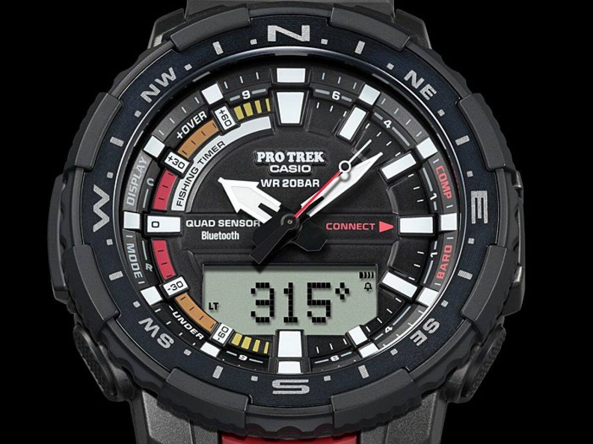 PRO TREK PRT-B70-1 시계 블랙 #7