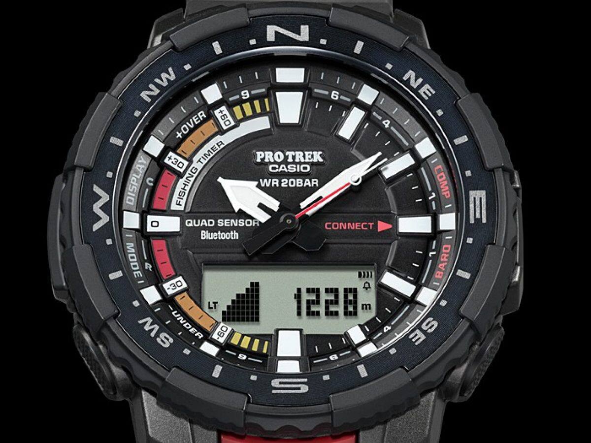 PRO TREK PRT-B70-1 시계 블랙 #8
