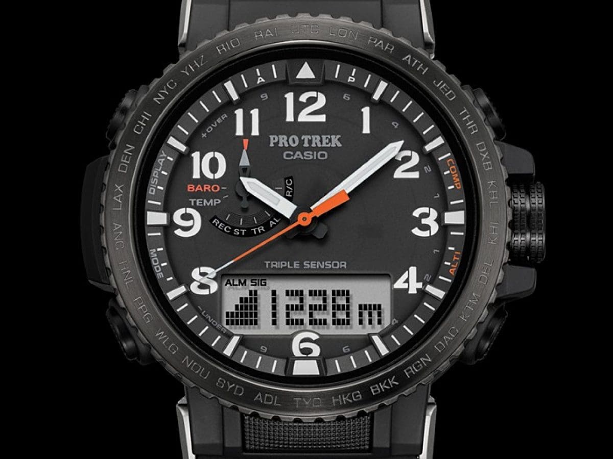 PRO TREK PRW-50Y-1A 시계 블랙 #8