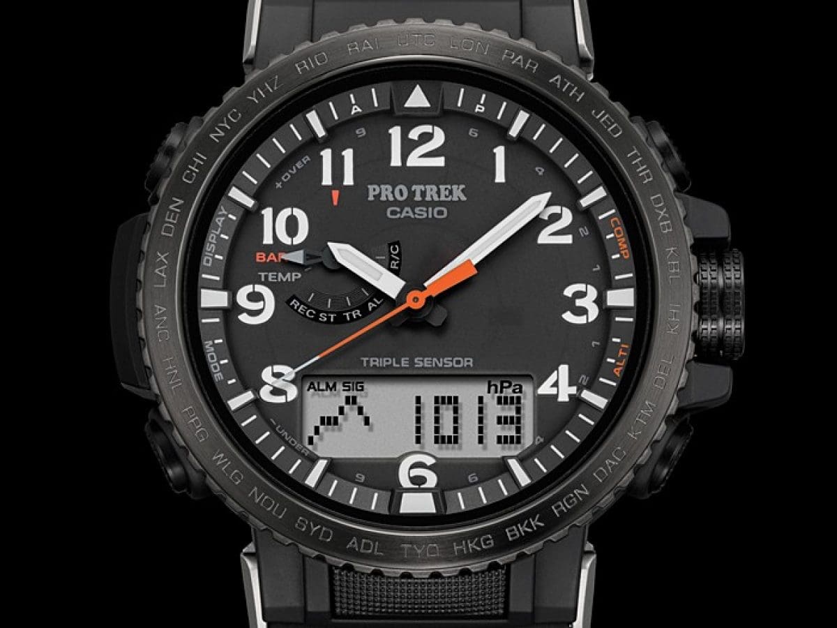 PRO TREK PRW-50Y-1A 시계 블랙 #9