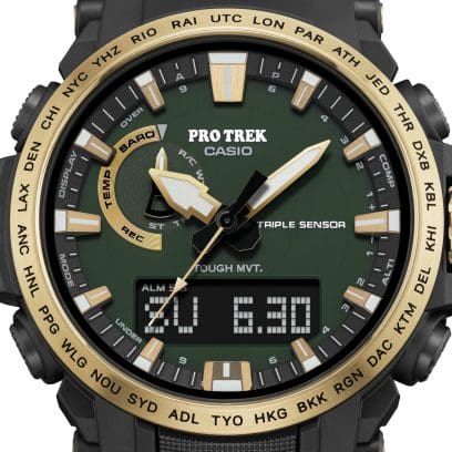PRO TREK PRW-61ANS-3 시계 블랙 #14