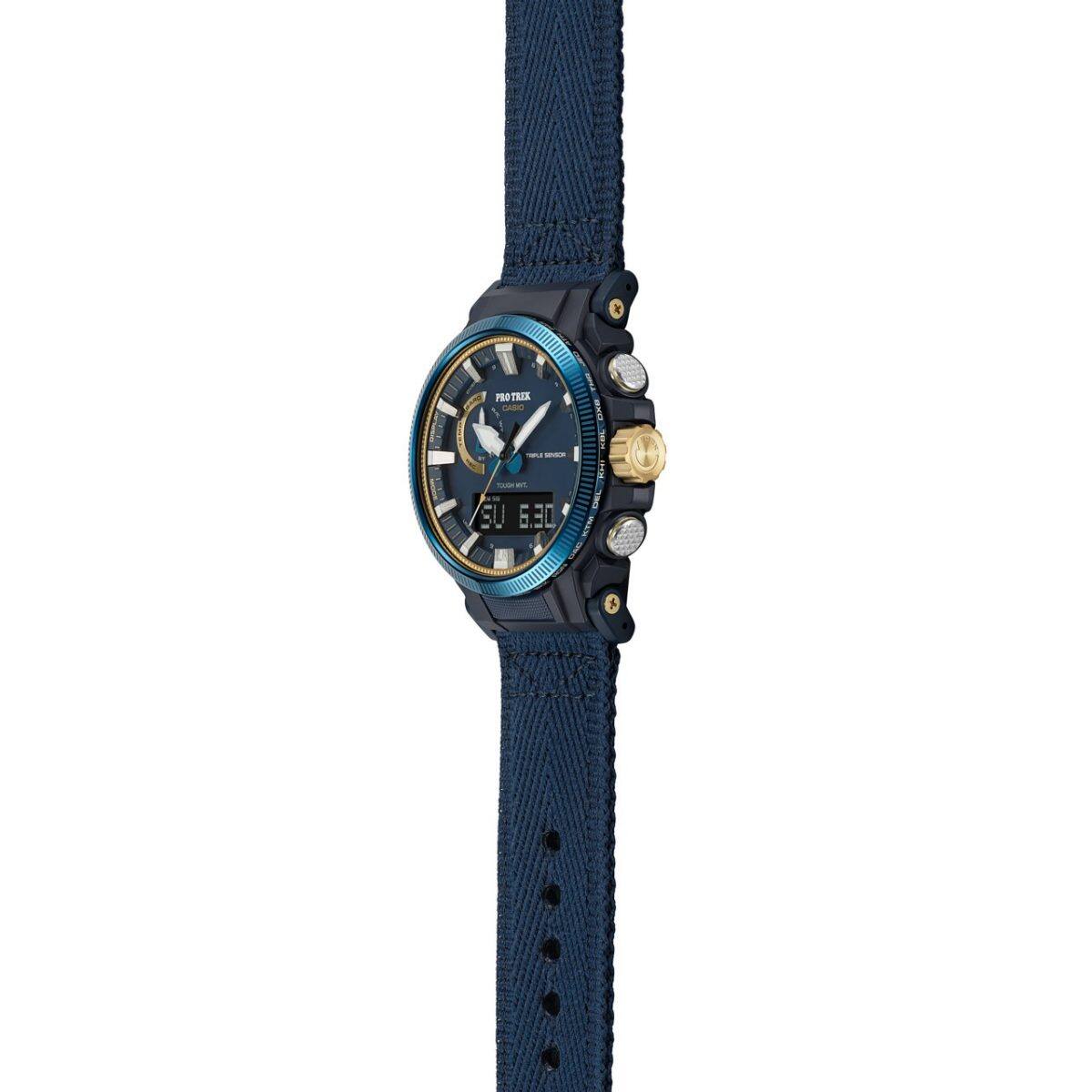 PRO TREK PRW-61SS-2 시계 블루, 라이트 블루 #10