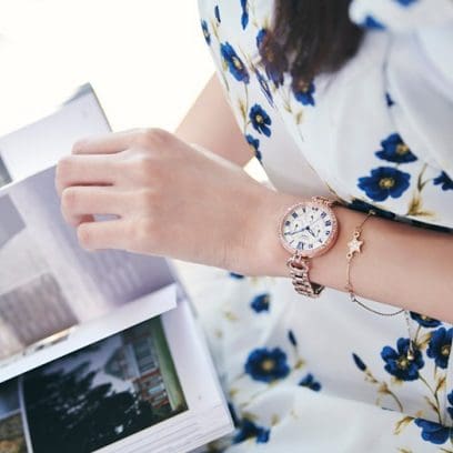 SHEEN SHE-3067PG-7A 시계 핑크 골드 #3