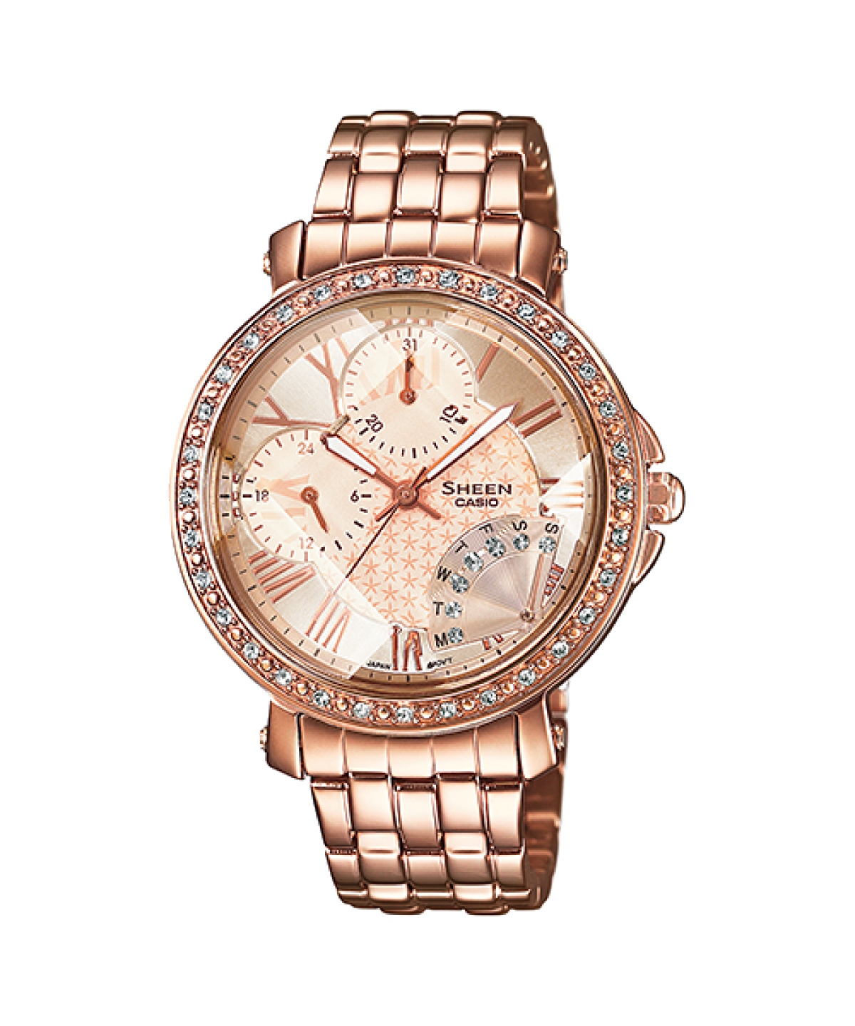 SHEEN SHN-3011PG-9A 시계 핑크 골드 #1