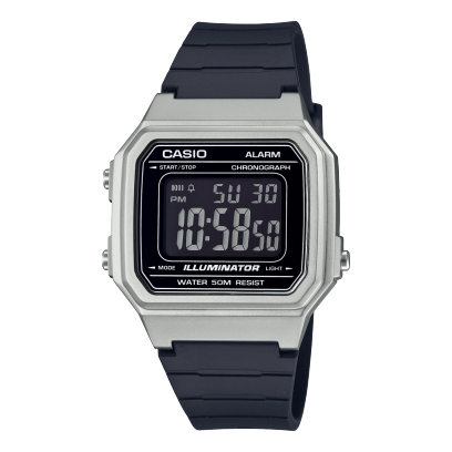 CASIO W-217HM-7BV 시계 실버 #1