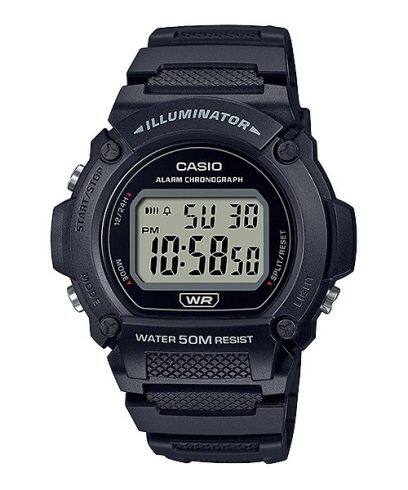 CASIO W-219H-1AV 시계 블랙 #1
