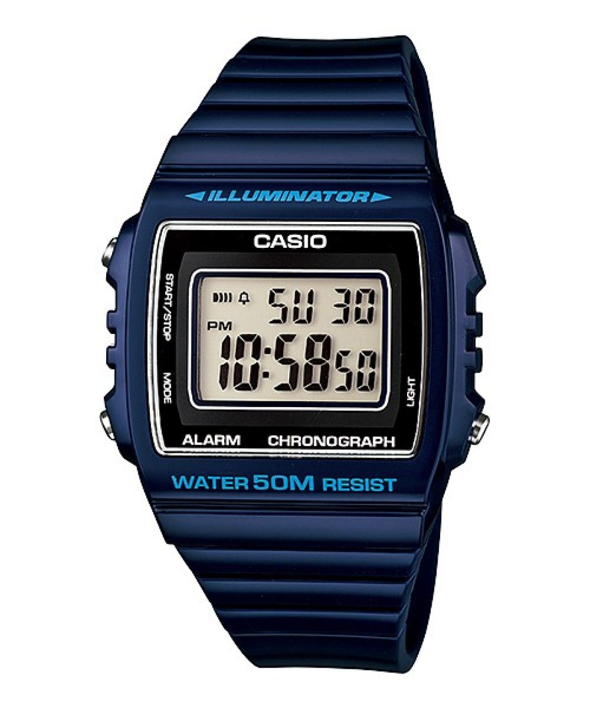 CASIO W-215H-2AV 시계 블루, 라이트 블루 #1