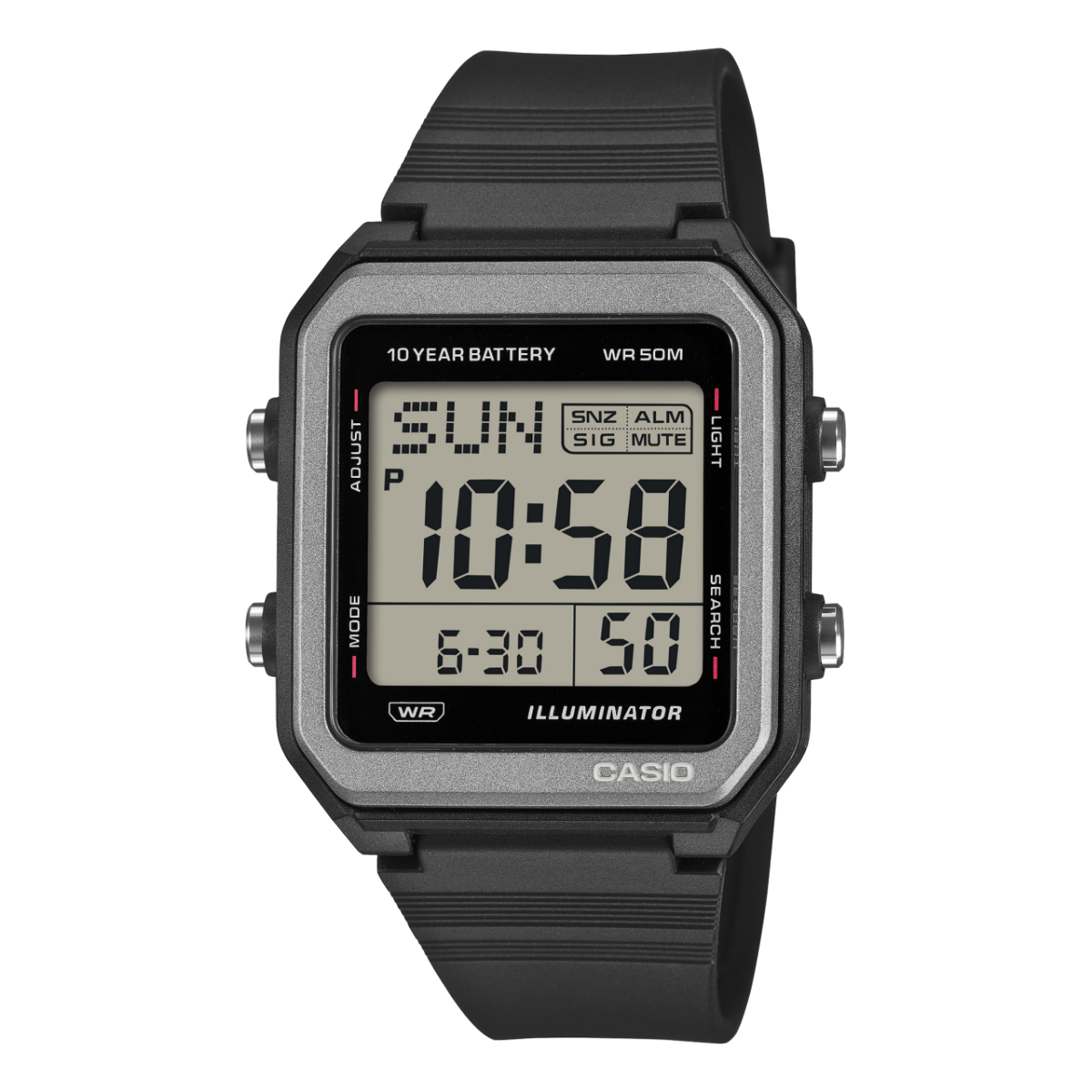 CASIO W-221H-1AV 시계 블랙 #1