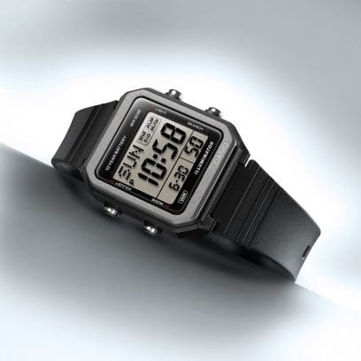 CASIO W-221H-1AV 시계 블랙 #2