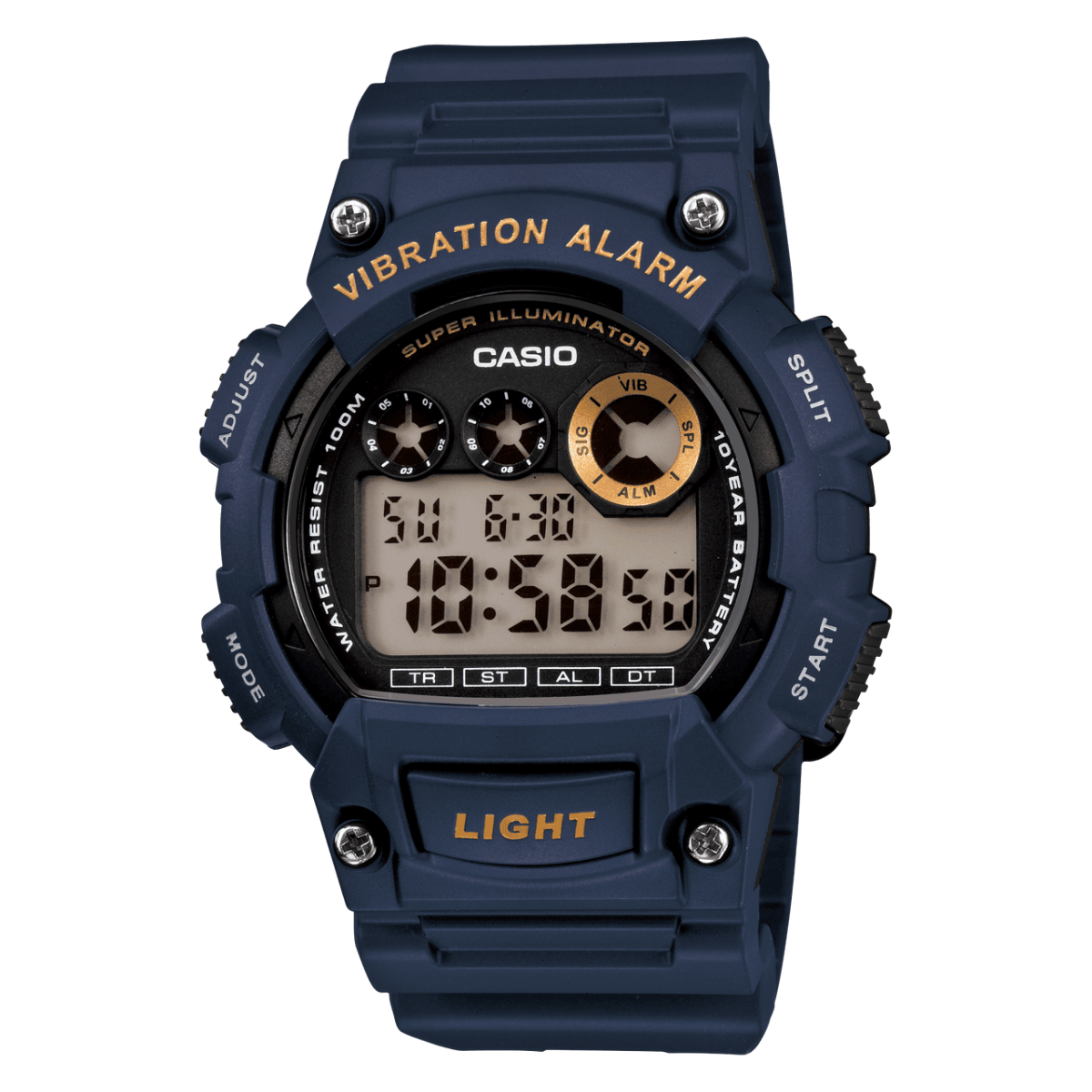 CASIO W-735H-2AV 시계 블루, 라이트 블루 #1