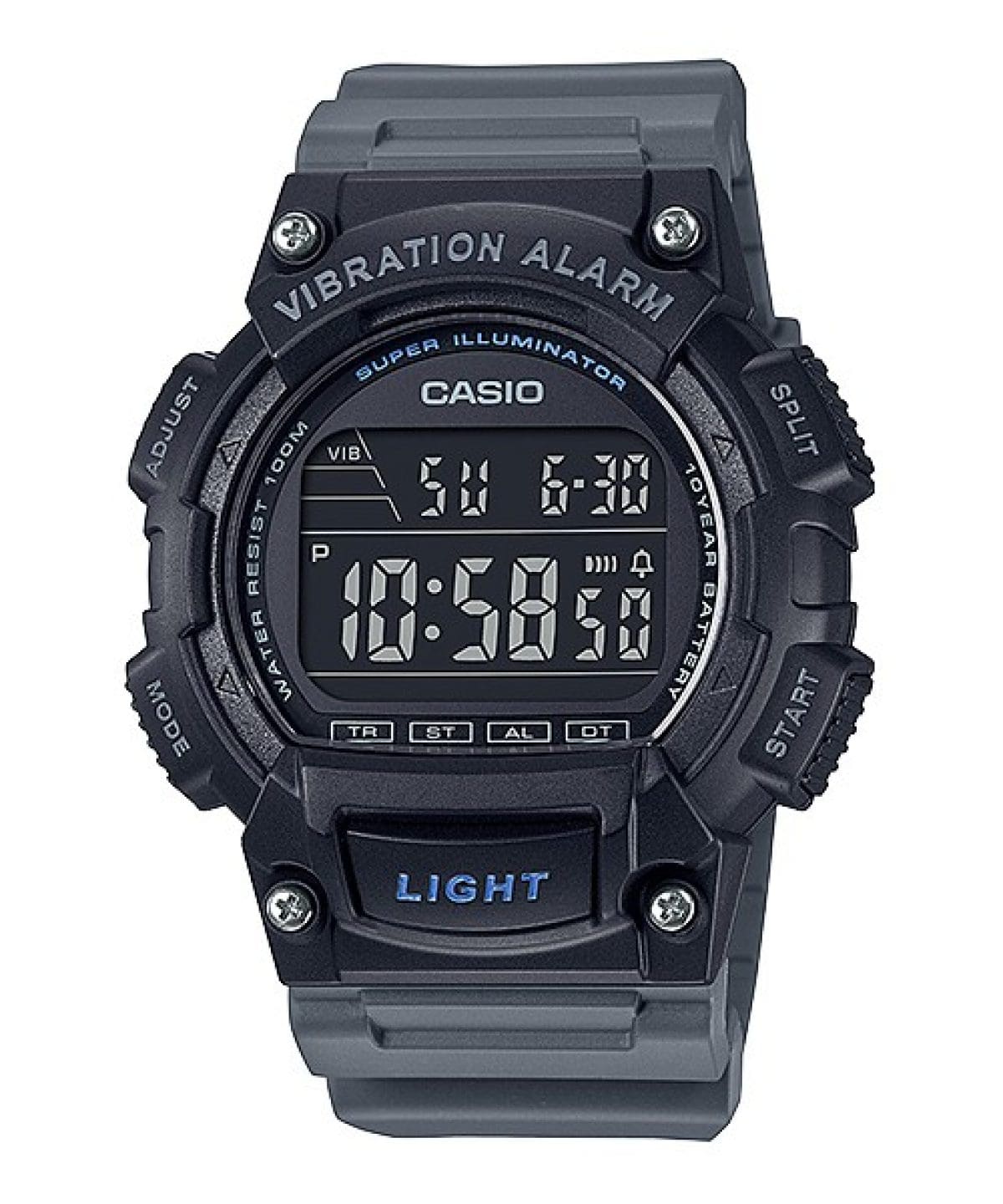 CASIO W-736H-8BV 시계 그레이 #1