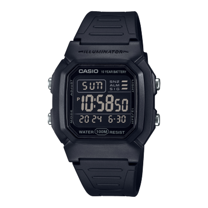 CASIO W-800H-1BV 시계 블랙 #1