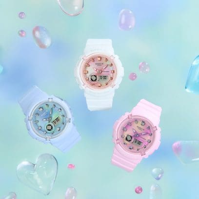 Desde la izquierda: BGA-280TD-2A, BGA-280TD-7A, BGA-280TD-4A