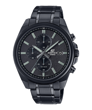 Casio Edifice EFV-610DB-2AVUEF – Orologio Cronografo Uomo In Acciaio, Quadrante Blu, Stile Sportivo Elegante, Movimento Quarzo