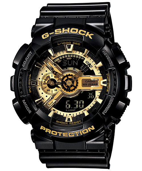 ga 110 activar luz automatica g shock
