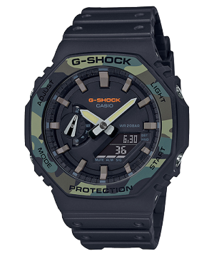 ⚡ Reloj Casio G-Shock Classic Carbon Core rojo de hombre GA-2100-4AER.