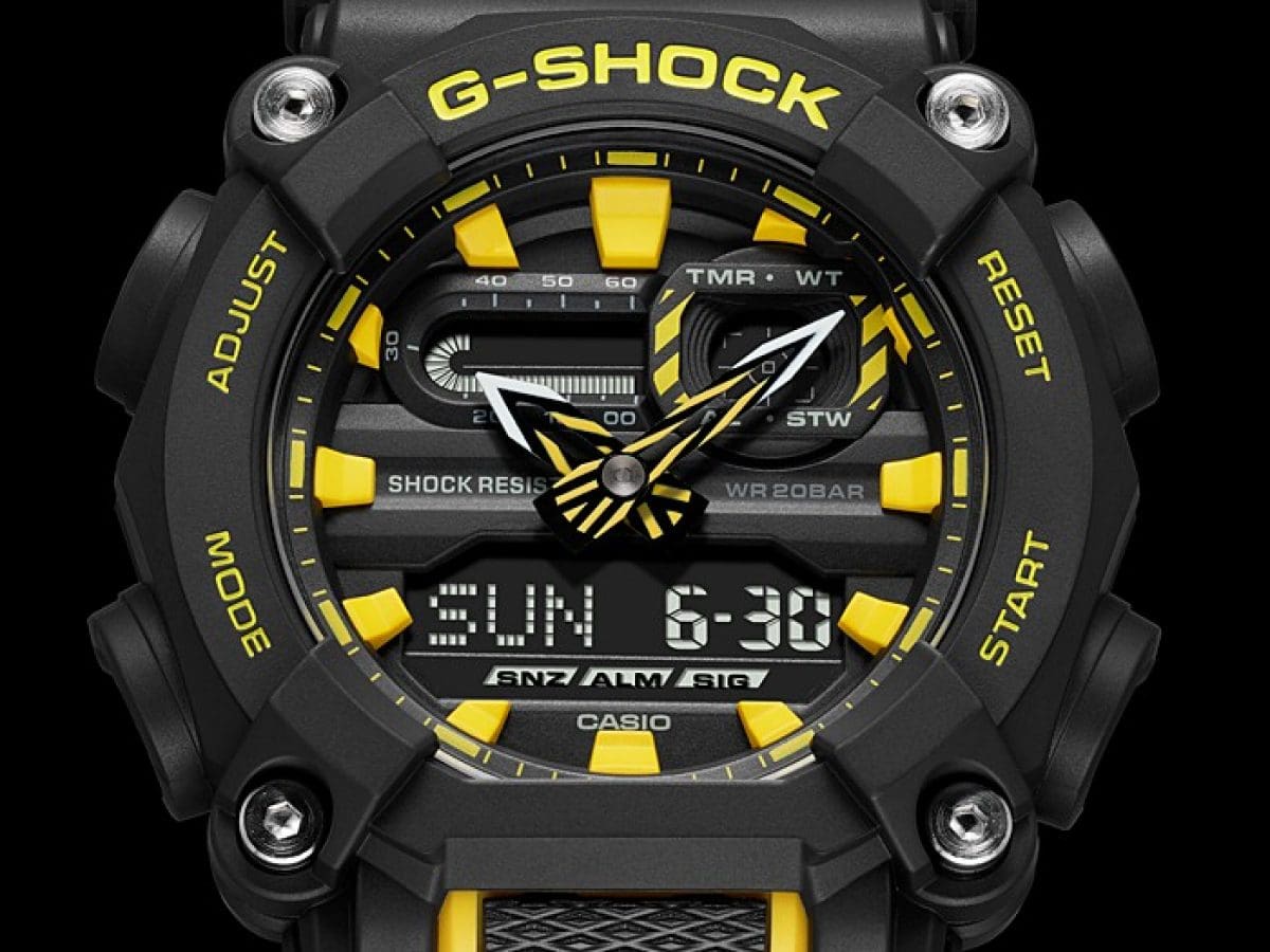 Reloj Casio G-Shock GA900A-1A9 para Hombre Digital Analógico Luz