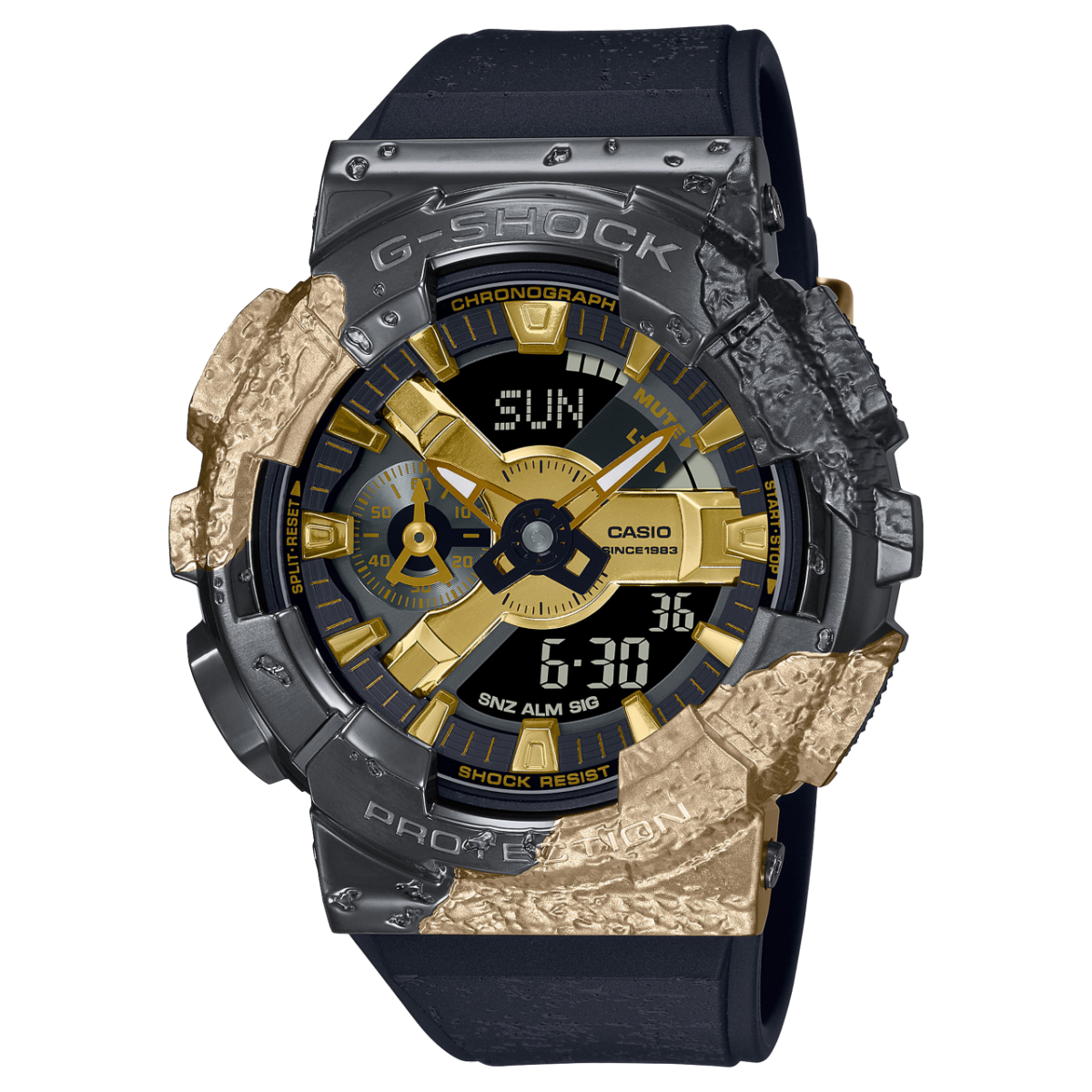 RELOJ G-SHOCK Dorado con negro GM-110G-1A9