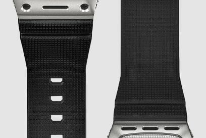 GM-5600M-1 Correa texturizada que complementa un estilo informal