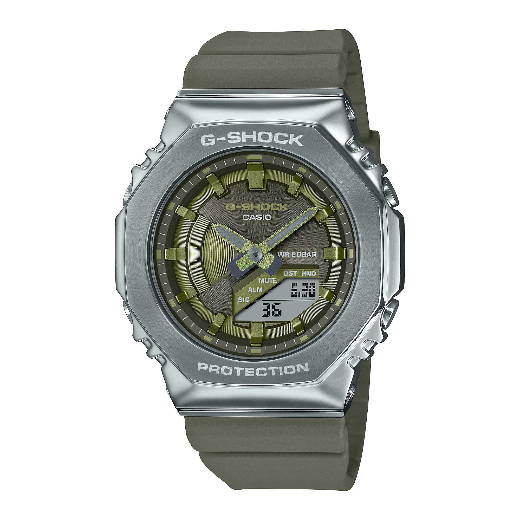G-SHOCK　GM-S2100-3AJF オリーブグリーン GM-S2100-3A | CASIO