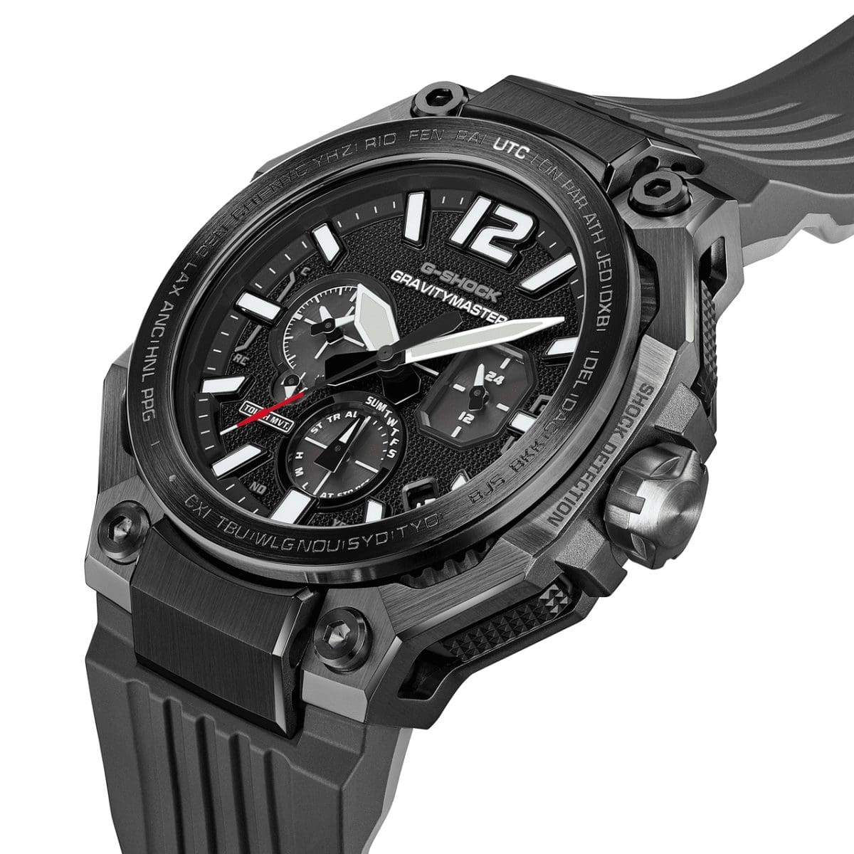 GWR-B3000B-8A Acelerando la evolución del diseño basado en la resistencia: Un reloj de piloto robusto y de alta precisión inspirado en los retos del mundo supersónico