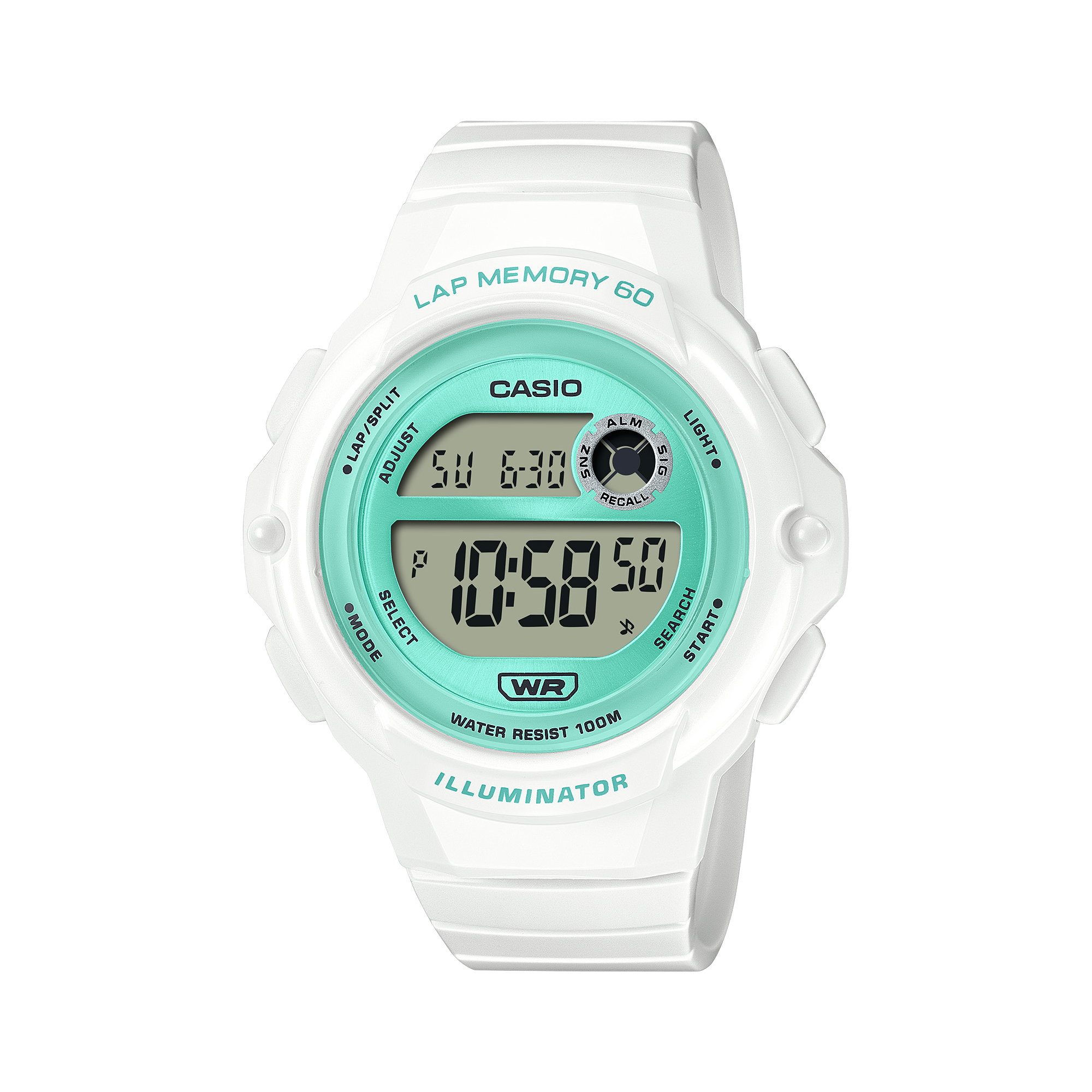 Casio Orologio Sportivo LWS-1200H-1AVCF – 100m Impermeabile, Cronometro, Timer, Luce LED