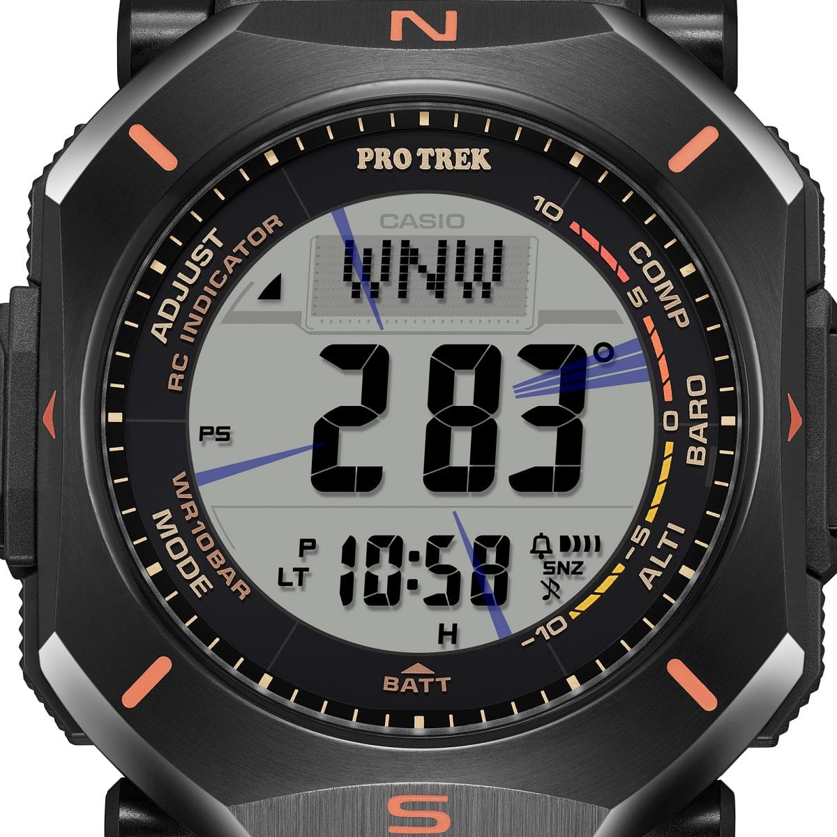 PRW-69YB-3 Visualización de la brújula digital