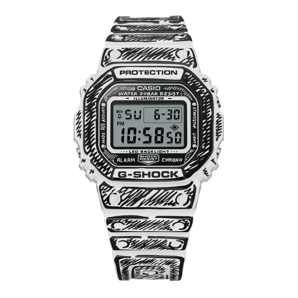 DW-5600JV-7 الاعتناء بالمواد: الراتينج الحيوي #7