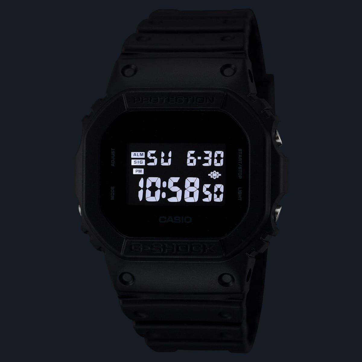 طراز DW-5600UBB-1 بضوء LED #3