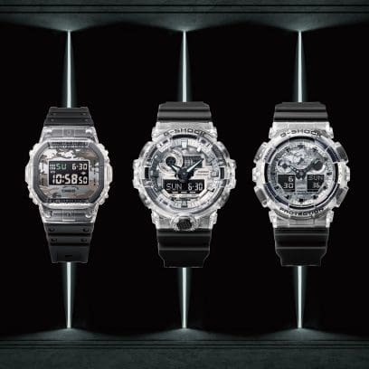 From left: DW-5600SKC-1, GA-700SKC-1A, GA-100SKC-1A #9