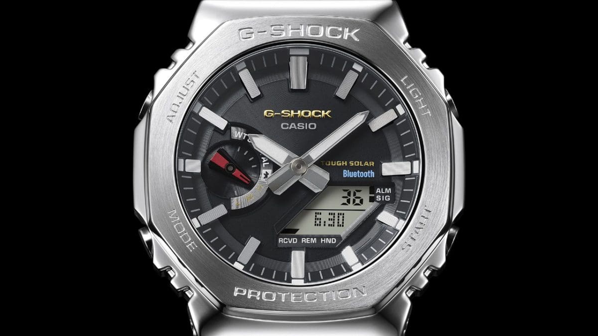 ساعة تناظرية GM-B2100SD-1C مع إطار ثماني الأضلاع تتميز بالألوان الرمزية لساعات G-SHOCK الأصلية #3