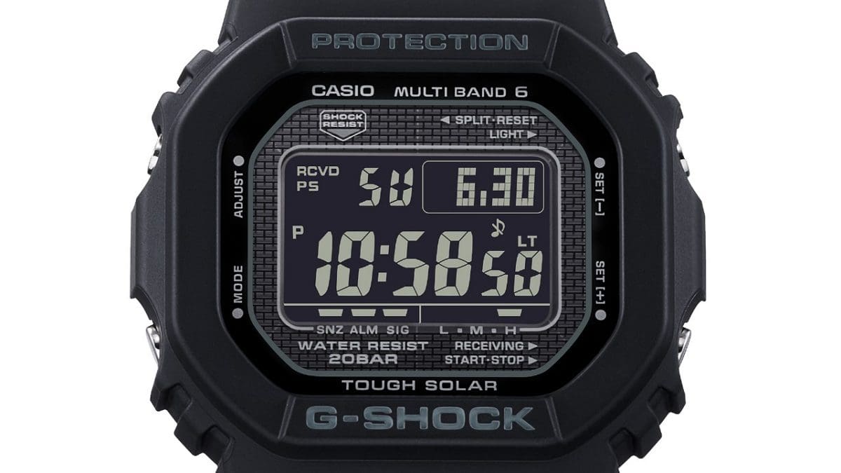 تصميم الوجه للطراز GW-5000HS-1: إحياءً لأول ساعة G-SHOCK على الإطلاق #5