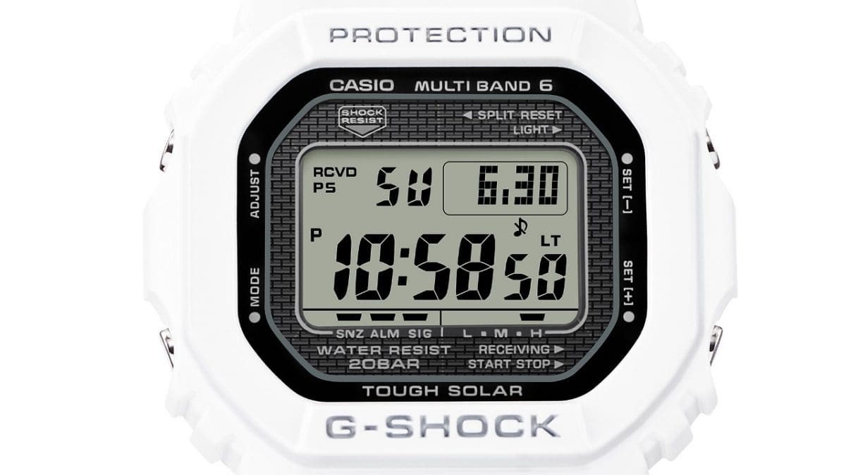 تصميم الوجه للطراز GW-5000HS-7: إحياءً لأول ساعة G-SHOCK على الإطلاق #5