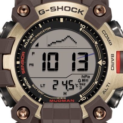 GW-9500MH-5 شاشة LCD مزدوجة، شاشة مقياس الضغط الجوي / درجة الحرارة #12